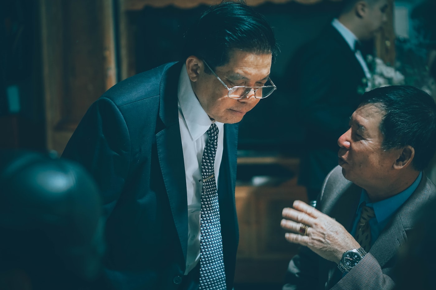 経営者と税理士の打ち合わせ